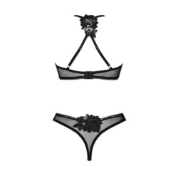 Latinesa - Crni dvodijelni set M/L