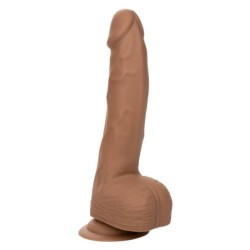 Studs de Silicone 20,32 Cm Castanho