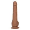 Studs de Silicone 20,32 Cm Castanho