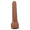 Silikonowe Ćwieki 20.32 Cm Brązowy