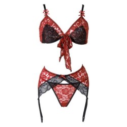 Set di lingerie 3 pezzi Bobbi L/XL