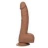 Silikonowe Ćwieki 20.32 Cm Brązowy