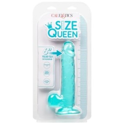 Gode Size Queen Bleu 15,3 cm