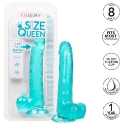 Size Queen Dildo Sininen 20,3 cm