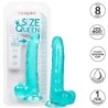 Size Queen Dildo Blau 20,3 Cm
