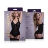 Completo di lingerie con bretelle Marzia - nero L/XL