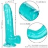 Size Queen Dildo Sinine 20.3 Cm