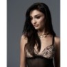Camicia da notte lunga Exquisite Vila Blanes - Nero M/L