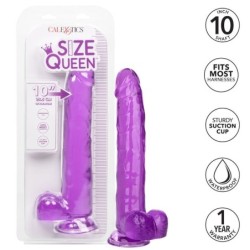Size Queen Dildo Лилав 25.5 Cm