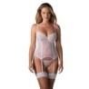 Corset en string Alissium - Wit M/L