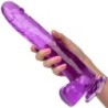 Size Queen dildo violetinis, 25,5 cm