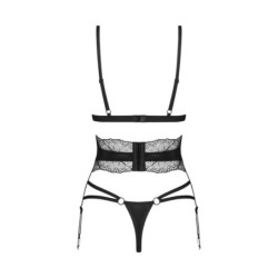 Set di Tre Pezzi Lobellis - Nero M/L
