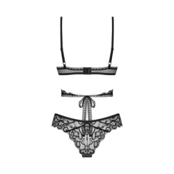 Conjunto de duas peças Blomentis - Preto M/L