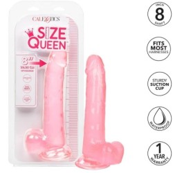 Size Queen Dildo Rozā 20.3 Cm