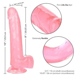 Size Queen Dildo Roze 20.3 Cm