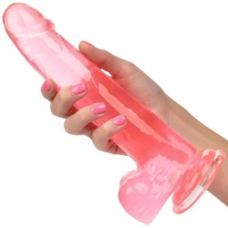 Size Queen Dildo Rozā 20.3 Cm