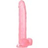 Size Queen Dildo rožinis 25.5 cm