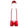 Costume Sexy Natalizio da Mr Claus per Uomo 2XL