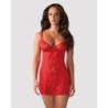 Heartina Camisole met string - Rood 2XL/3XL