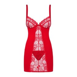 Heartina Camisole met string - Rood 2XL/3XL