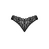 Donna Dream touw met open kruis - Zwart XL/2XL