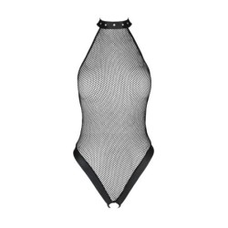 Body Moonlight cu întrepicior deschis - Negru XL/2XL