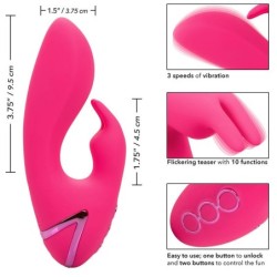 So. Cal Sushine Vibrator Rabbit Fuchsia By California Dreaming