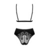 Sort romantisk body XL/2XL