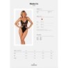 Sort romantisk body XL/2XL