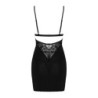 Babydoll et string élégants - Noir XL/2XL