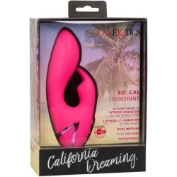 So. Cal Sushine Vibrator Rabbit Fuchsia By California Dreaming