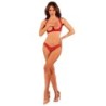 Seductive Red Set with Open Cup and Crotchless XL/2XL