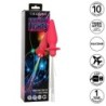 Southern Lights Light Up Plug Anal cu Lumini 10 Vibrații Silicon Roz