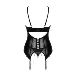 Corset et string Norides - Noir XL/2XL
