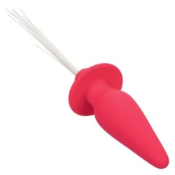 Plug Anal Lumineux avec Lumières Southern Lights 10 Vibrations Silicone Rose