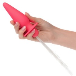 Llums del Sud Endoll Anal Il·luminat Amb Llum 10 Vibracions Silicona Rosa