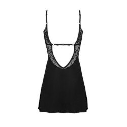 Nuisette avec string Bellastia - Noir XL/2XL