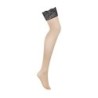 Reggicalze con giarrettiera Bellastia - Nero XL/2XL