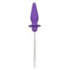 Southern Lights Light Up Analplug mit Lichtern, 10 Vibrationen, Silikon, Violett