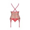 Corset Jollymore - Rouge/Vert XL/2XL
