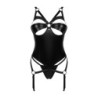 Corset et string Armares - Noir XL/2XL