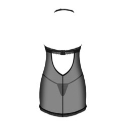 Medilla krekliņš un stringi - Melns XL/2XL