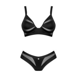 Chique Amoria Tweedelige Set - Zwart XL/2XL