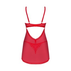 Chilisa Babydoll ja Stringit - Punainen XL/2XL