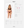 Nesari zweiteiliges Set - Schwarz XL/2XL