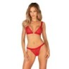 Elianes tweedelige set - Rood XL/2XL