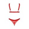 Elianes zweiteiliges Set - Rot XL/2XL
