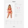 Elianes zweiteiliges Set - Rot XL/2XL