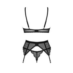 Conjunto de Tres Piezas Chemeris - Negro XL/2XL