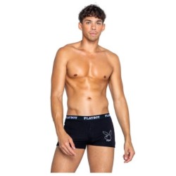 Playboy Lingerie - Smokkimalliset modaalibokserit miehille - Musta XL